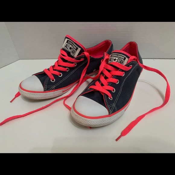 CONVERSE Dainty Denim Pink ALL STAR DAINTY Sneakers 8 - Picture 2 of 6